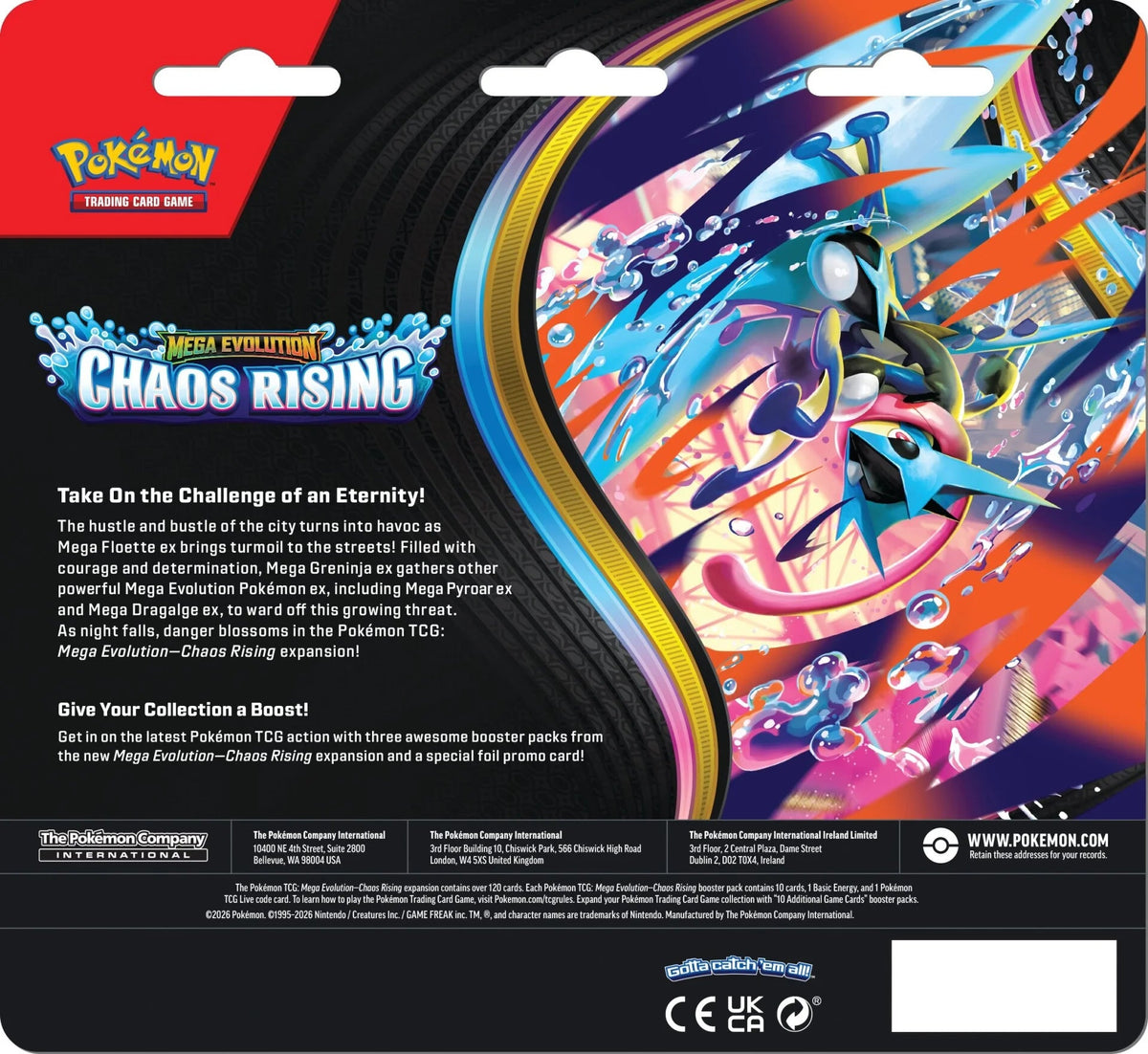 Pokémon - Chaos Rising Three - Pack Blister - EN - SparkLeaf TCG