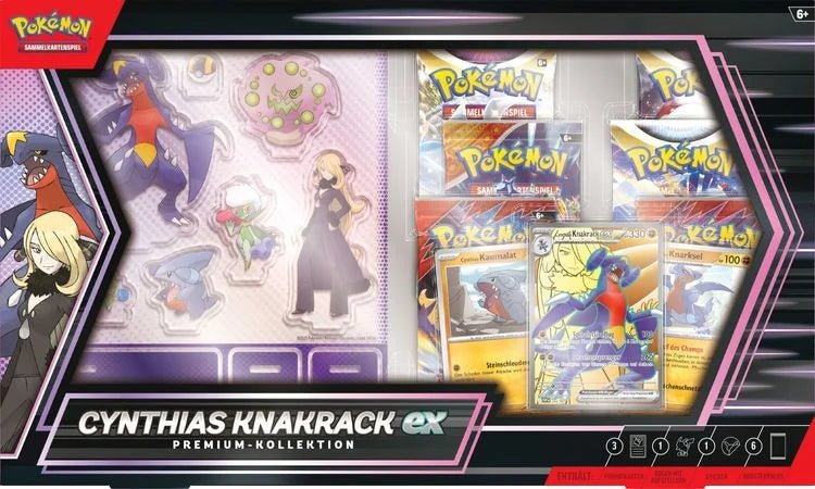 Pokémon - Cynthias Knakrack ex Premium Kollektion - DE - SparkLeaf TCG
