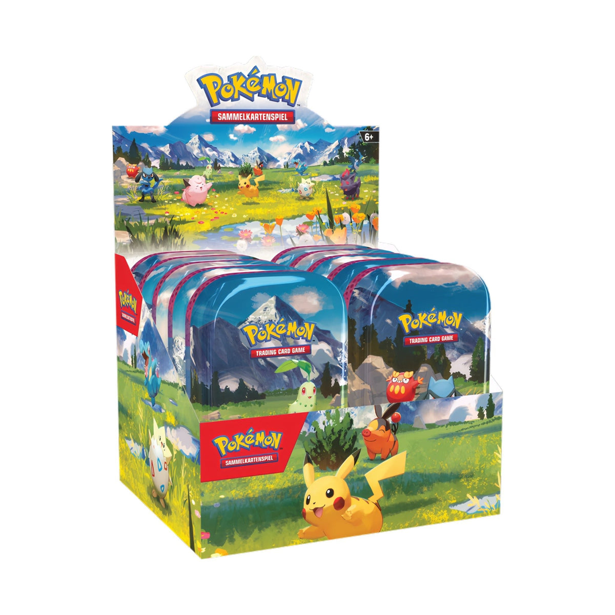 Pokémon - Erhabene Helden Mini Tin Display - DE - SparkLeaf TCG