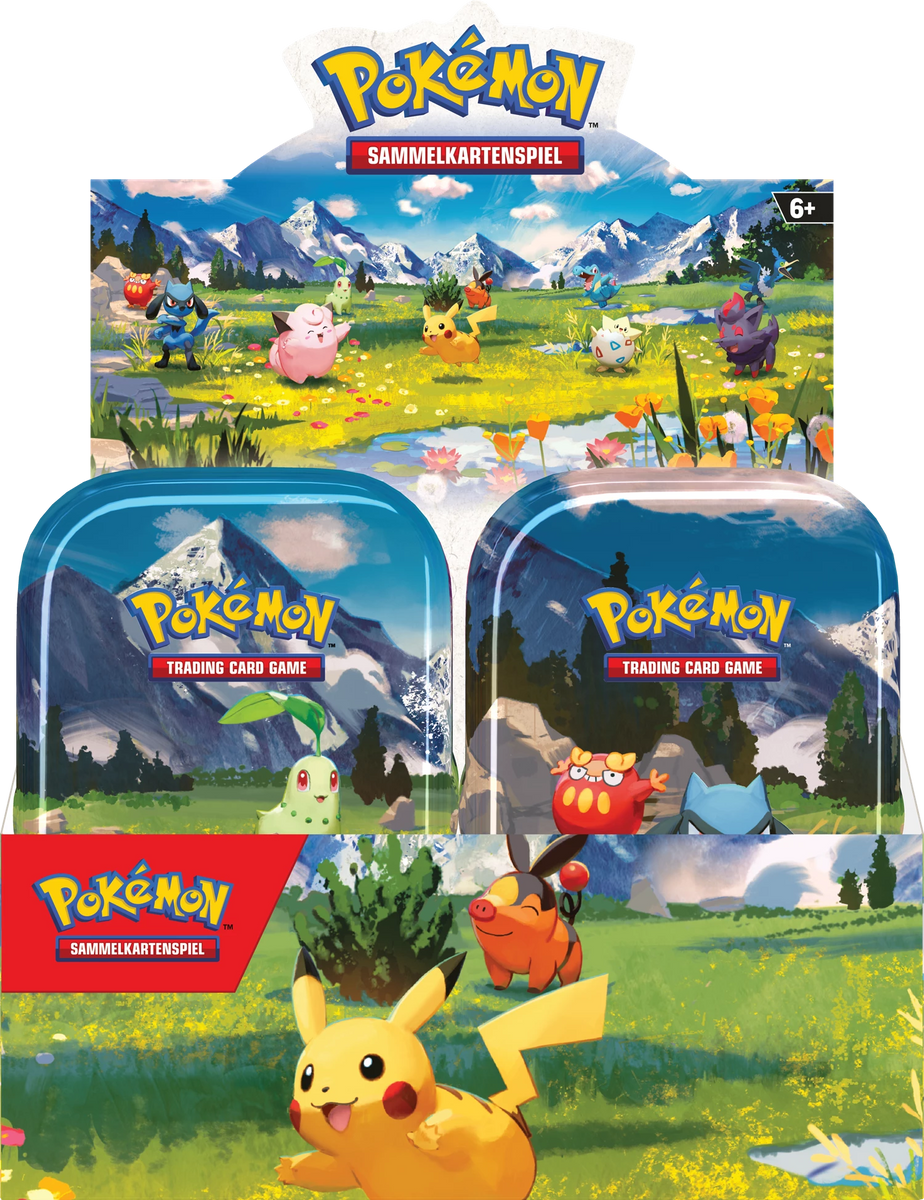 Pokémon - Erhabene Helden Mini Tin Display - DE - SparkLeaf TCG
