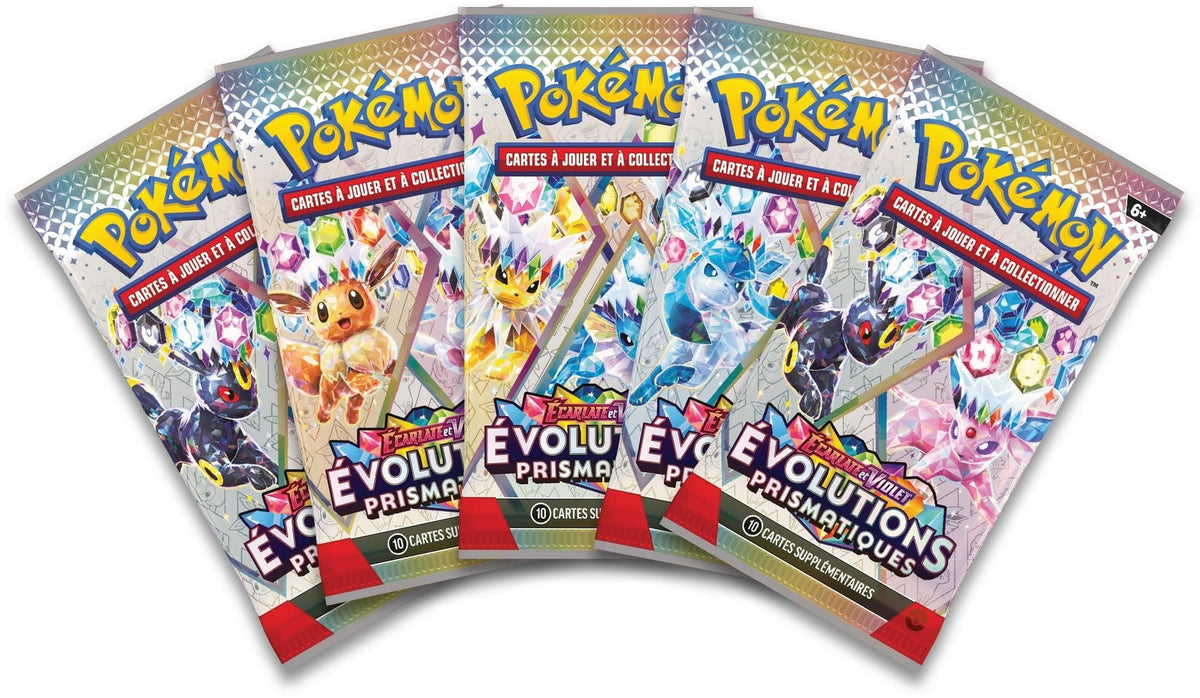 Pokémon - Evolutions Prismatiques Mini Tin Display - FR - SparkLeaf TCG