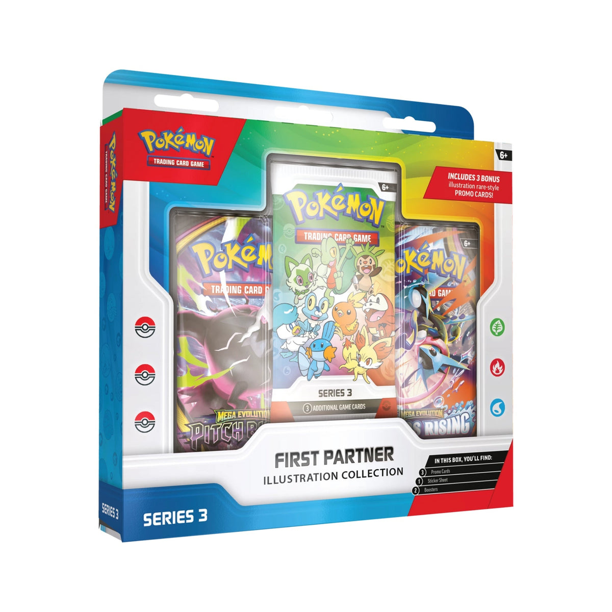 Pokémon - First Partner Illustration Collection Series 3 - Sealed Case - EN - SparkLeaf TCG