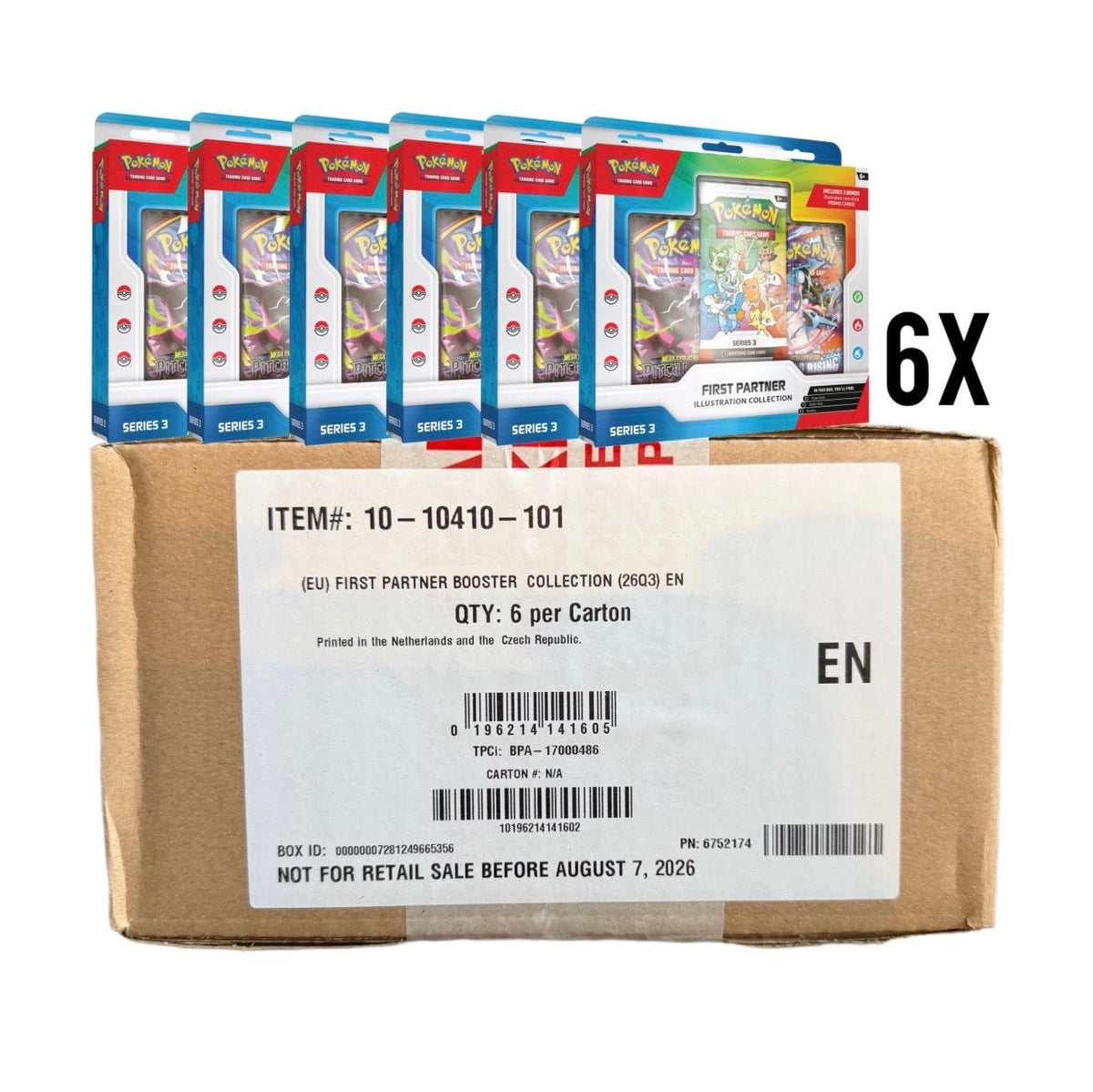 Pokémon - First Partner Illustration Collection Series 3 - Sealed Case - EN - SparkLeaf TCG