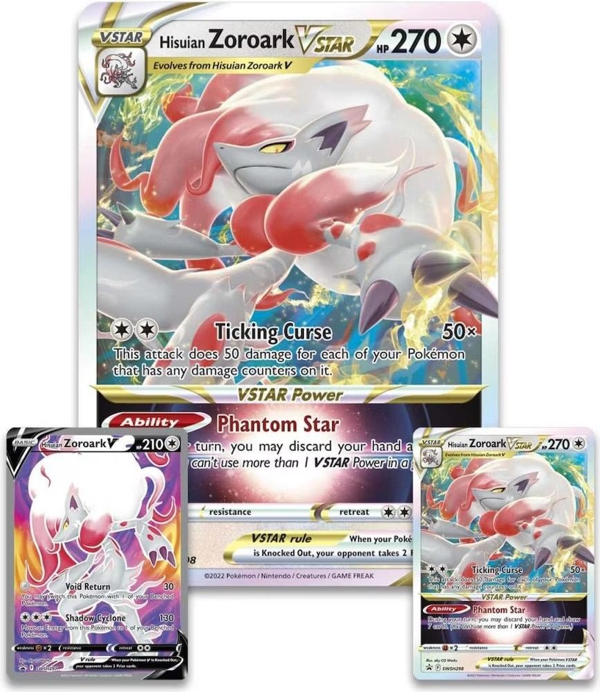 Pokémon - Hisuian Zoroark Vstar Premium Collection - DE - SparkLeaf TCG