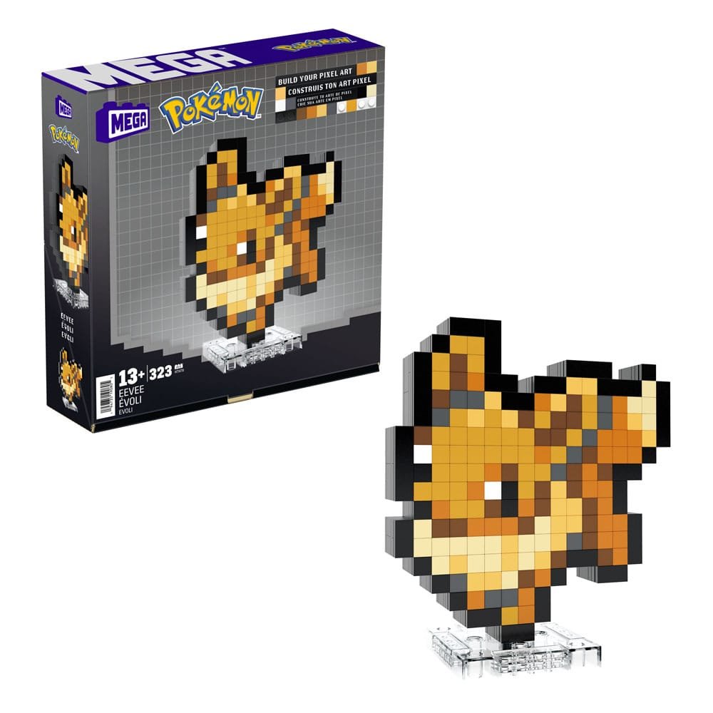 Pokémon MEGA Bauset Eevee Pixel Art - SparkLeaf TCG