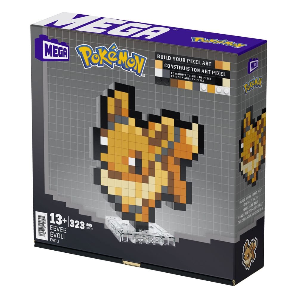 Pokémon MEGA Bauset Eevee Pixel Art - SparkLeaf TCG