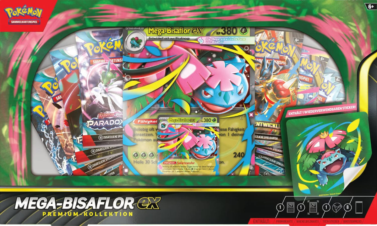 Pokémon - Mega Bisaflor EX Premium Kollektion - DE - SparkLeaf TCG