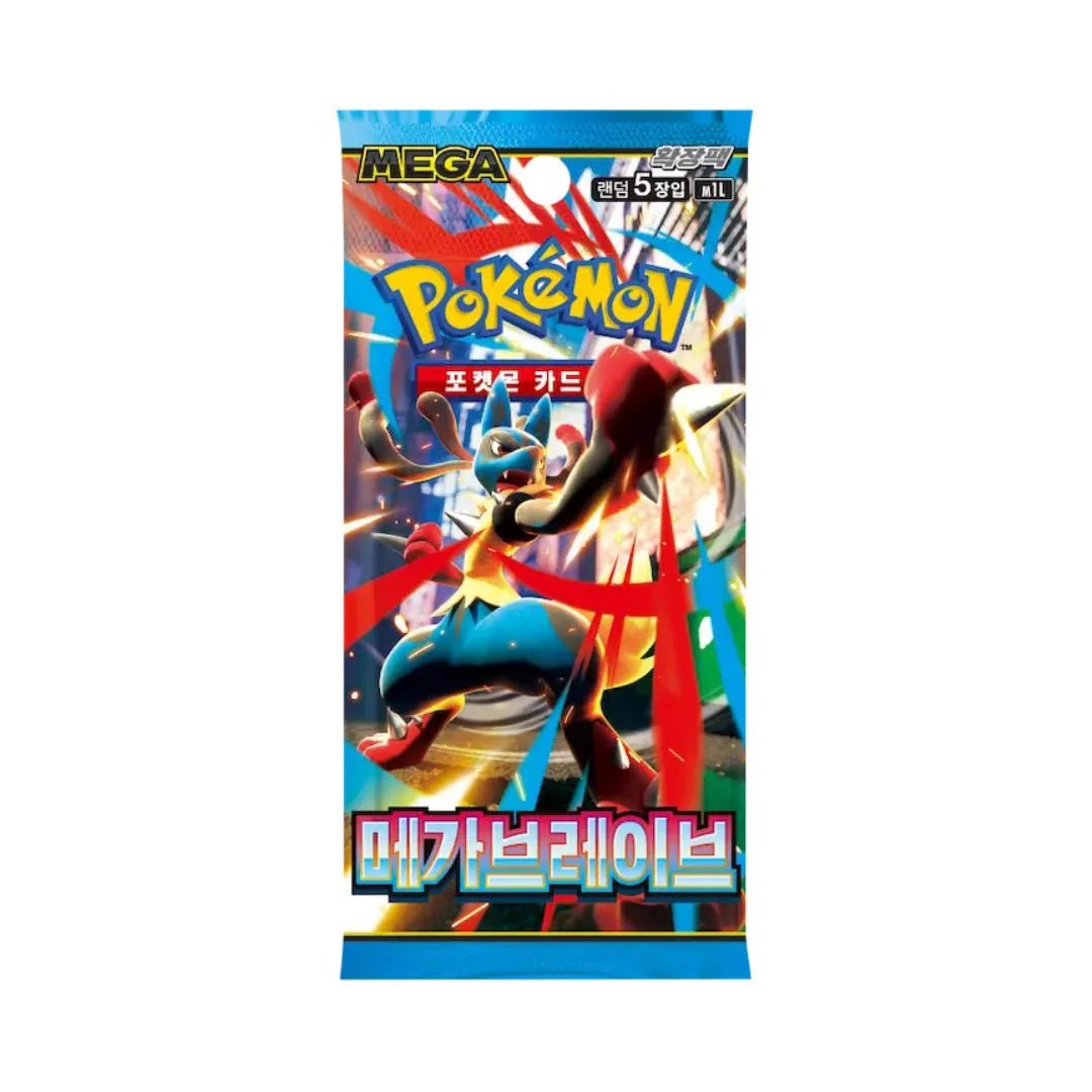 Pokémon Mega Brave Booster Display Korean - SparkLeaf TCG