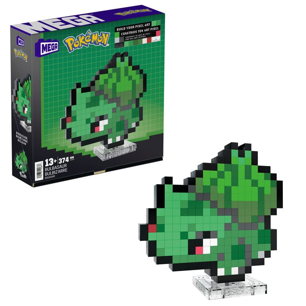 Pokémon MEGA Bulbasaur Pixel Art - SparkLeaf TCG