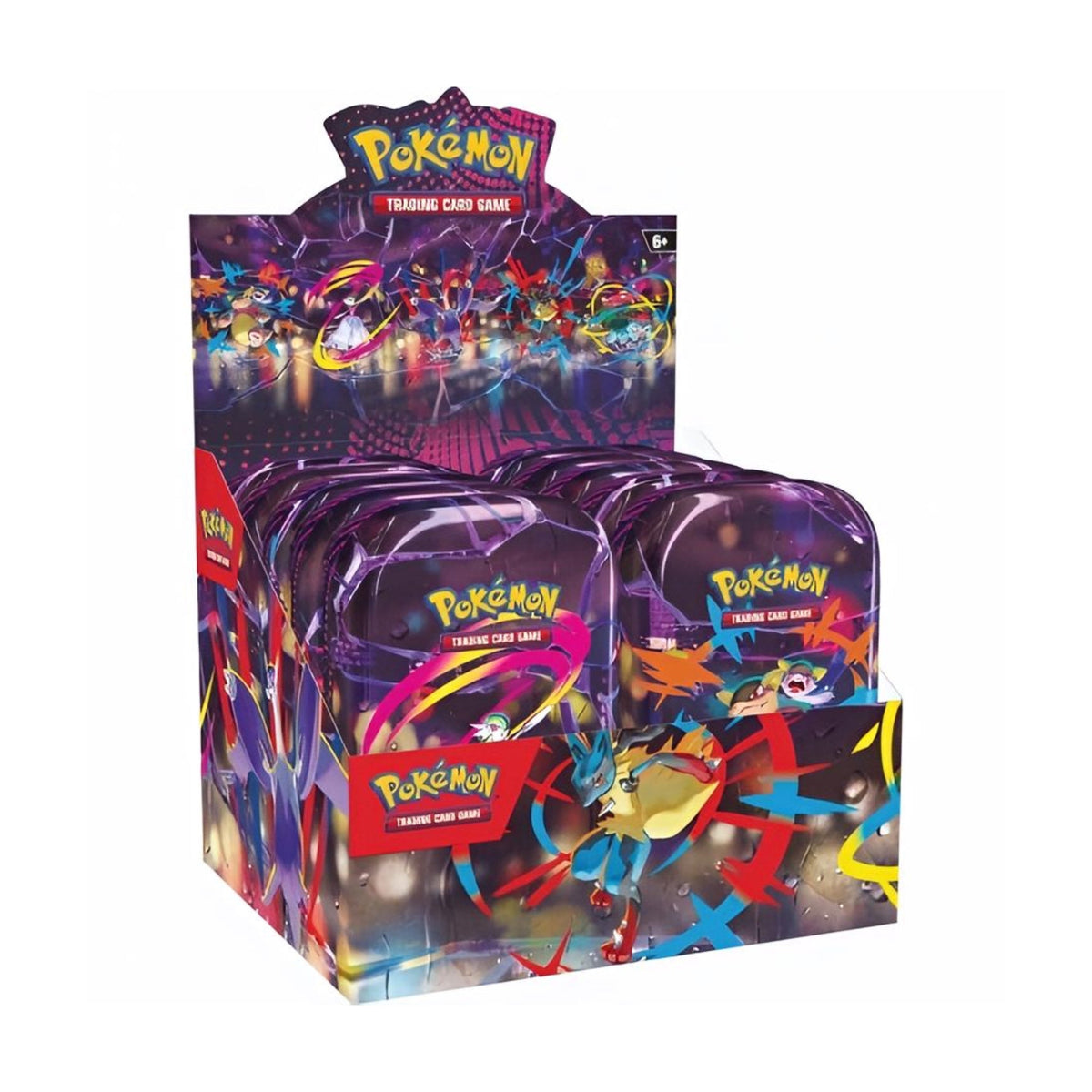 Pokémon - Mega Heroes Mini Tin Display - EN - SparkLeaf TCG