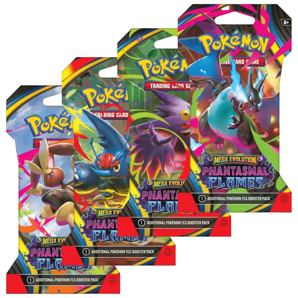 Pokémon - Phantasmal Flames Sleeved Booster - EN - SparkLeaf TCG