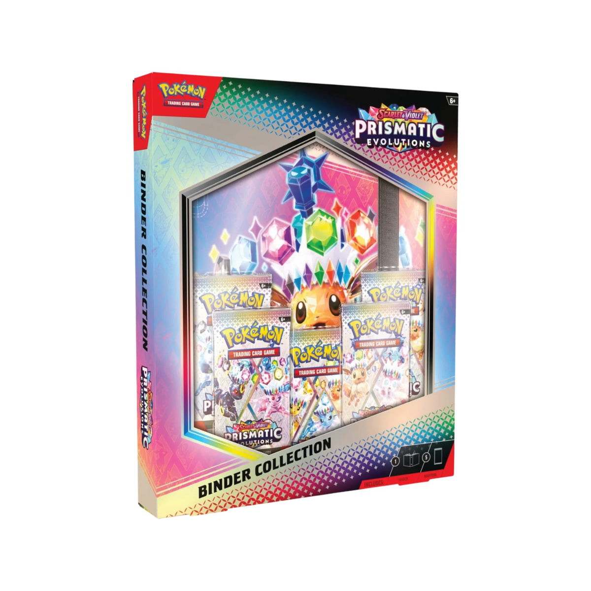 Pokémon - Prismatic Evolutions Binder Collection - EN - SparkLeaf TCG