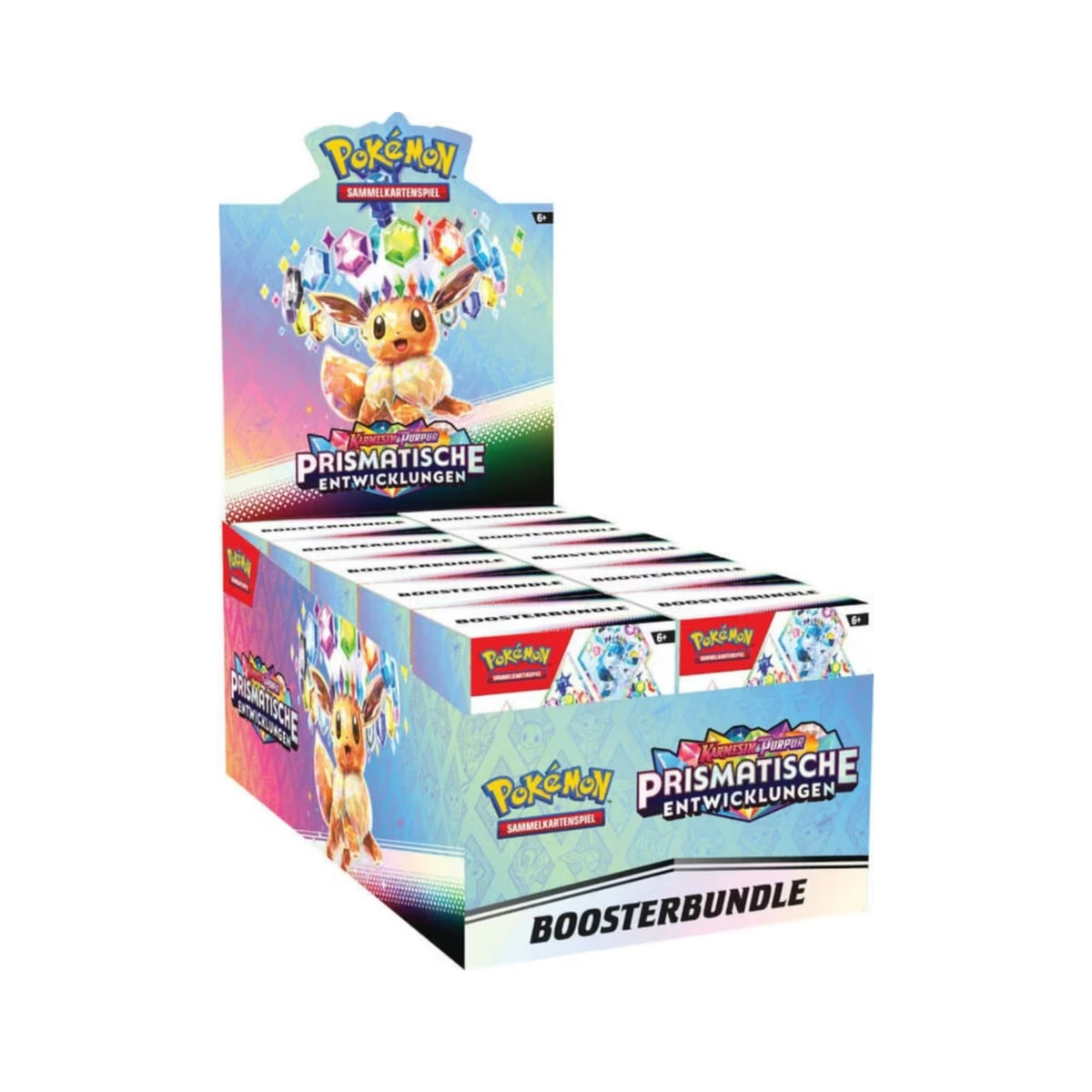 Pokémon - Prismatic Evolutions Booster Bundle Case - SparkLeaf TCG