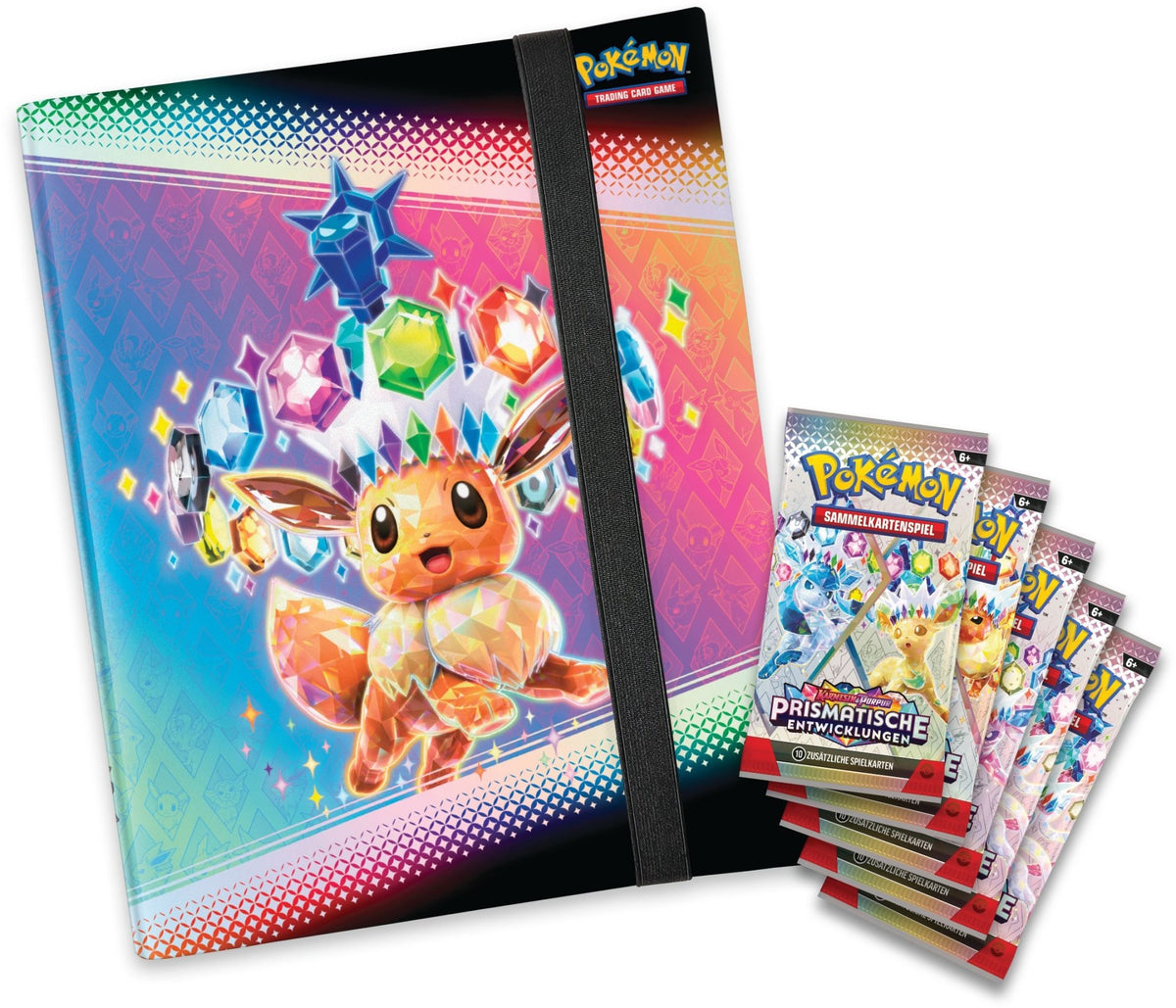Pokémon - Prismatische Entwicklungen Ordner Kollektion - DE - SparkLeaf TCG