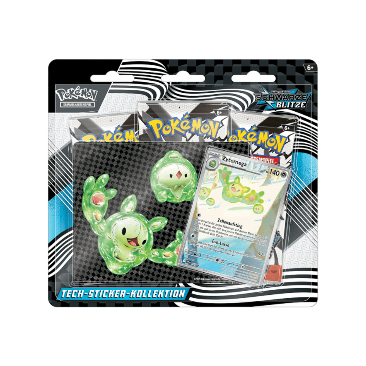 Pokémon - Schwarze Blitze Tech Sticker Kollektion - DE - SparkLeaf TCG