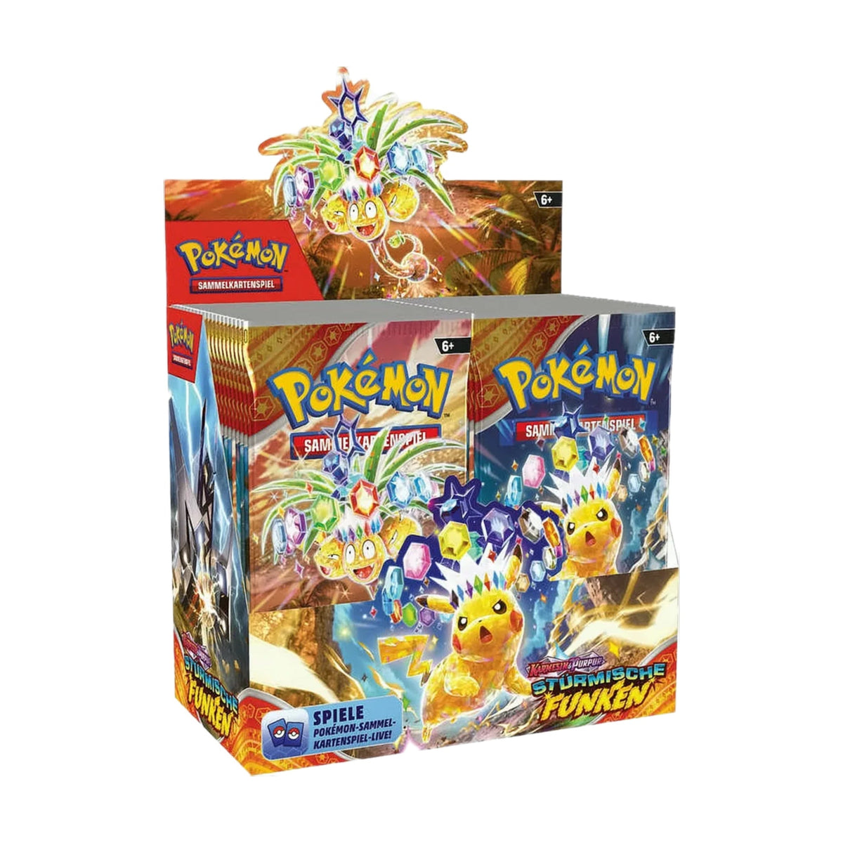Pokémon - Stürmische Funken Booster Display - DE - SparkLeaf TCG