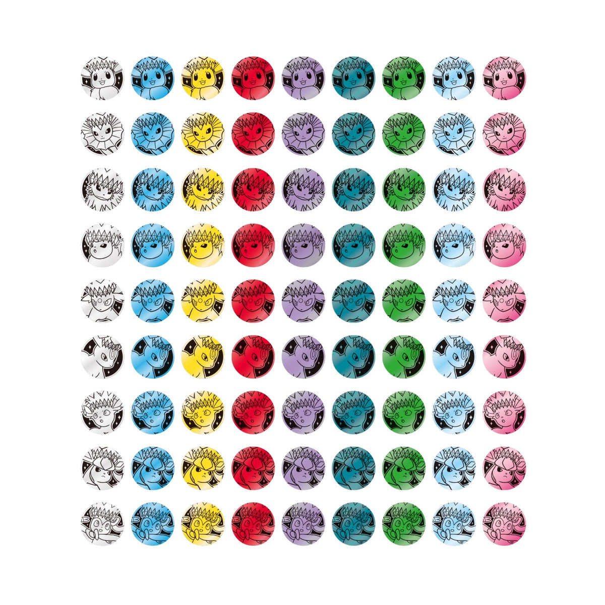 Pokémon Terastal Gathering Coin Set - Simplified Chinese - SparkLeaf TCG