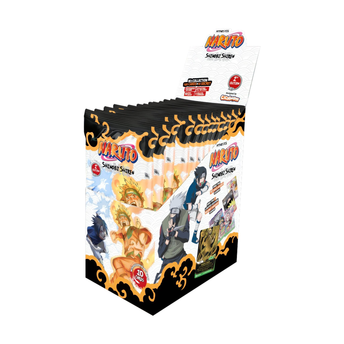 [Pre-Order] Naruto Mythos TCG Shinobi Shiren "1st Edition" Booster Display - SparkLeaf TCG