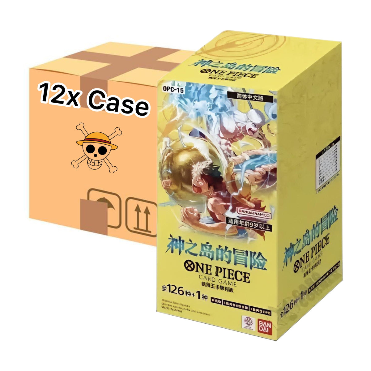 [Pre - Order] One Piece Adventure On The Island Of The Gods OP - 15 Booster Display - SparkLeaf TCG