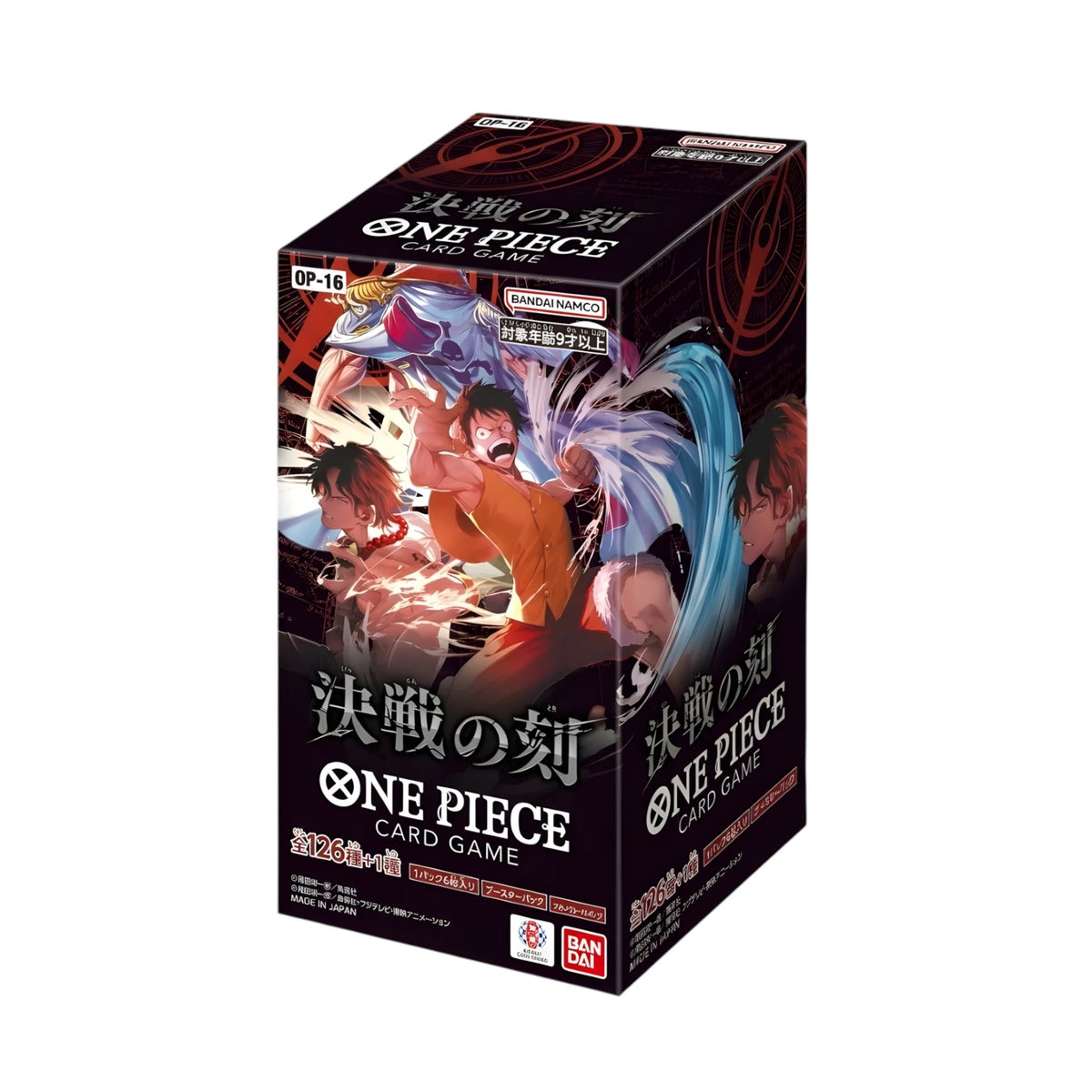[Pre - Order] One Piece The Time of the Battle OP - 16 Booster Display - SparkLeaf TCG