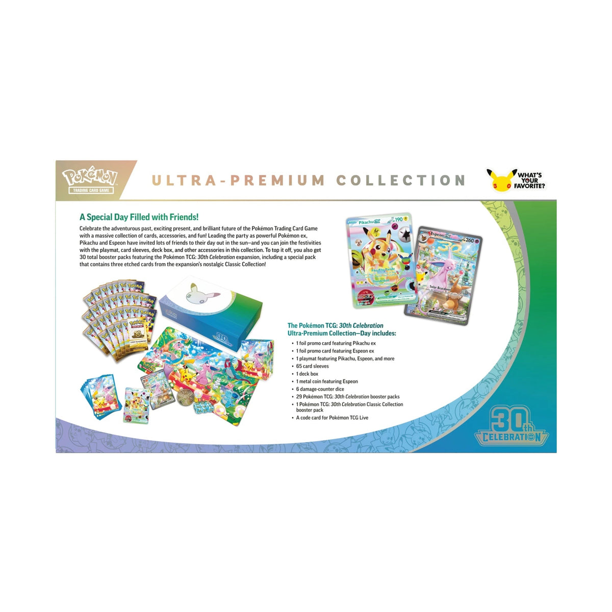 [Pre-Order] Pokémon - 30th Celebration Ultra Premium Collection Day - SparkLeaf TCG