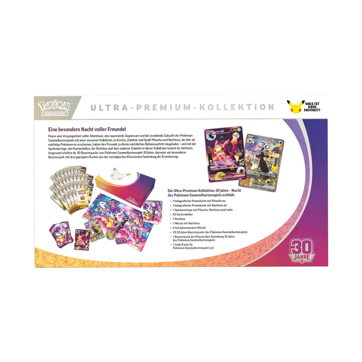 [Pre-Order] Pokémon - 30th Celebration Ultra Premium Collection Night - SparkLeaf TCG