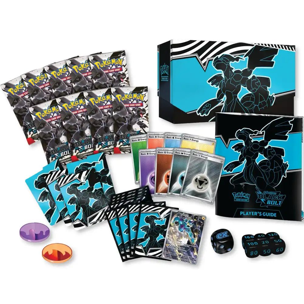 [Pre - Order] Pokémon - Black Bolt Elite Trainer Box (ETB) - EN - SparkLeaf TCG