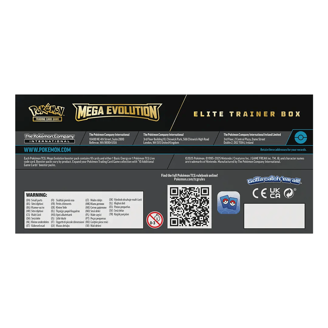 [Pre - Order] Pokémon - Mega Evolution Elite Trainer Box (ETB) - EN - SparkLeaf TCG