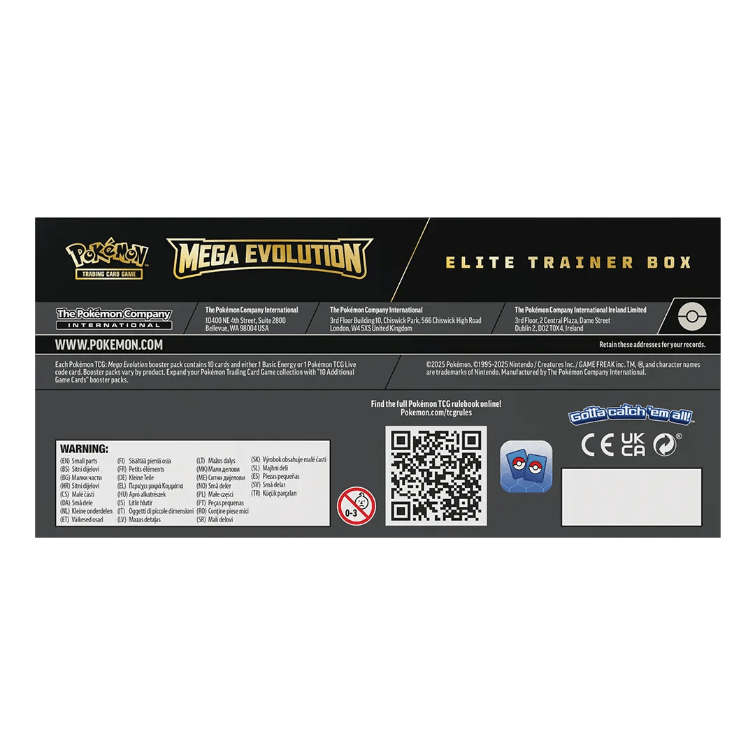 [Pre - Order] Pokémon - Mega Evolution Elite Trainer Box (ETB) - EN - SparkLeaf TCG