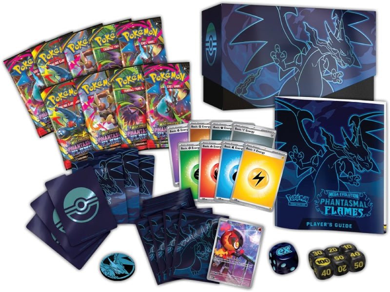 [Pre - Order] Pokémon - Phantasmal Flames Elite Trainer Box (ETB) - EN - SparkLeaf TCG
