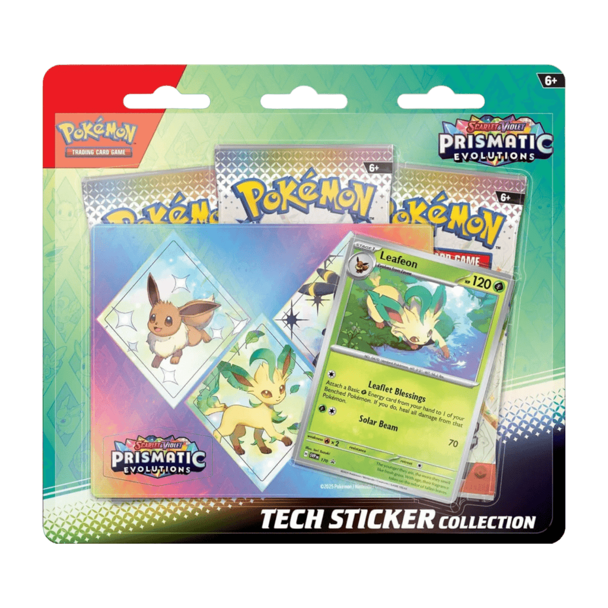 [Pre - Order] Pokémon - Prismatic Evolutions Tech Sticker Collection - EN - SparkLeaf TCG