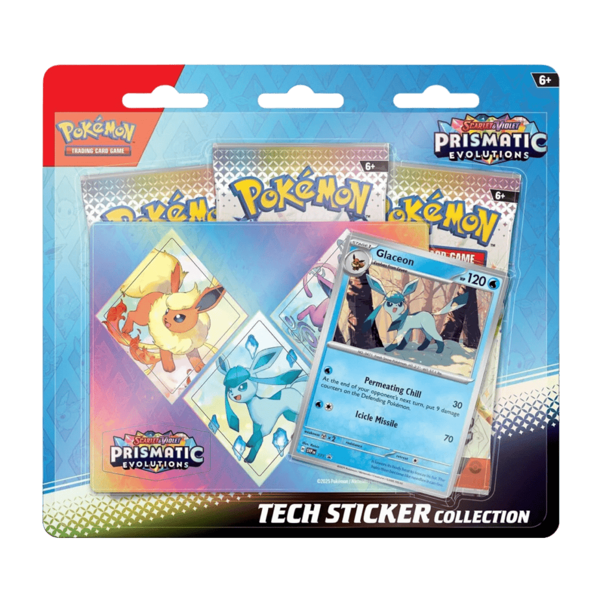 [Pre - Order] Pokémon - Prismatic Evolutions Tech Sticker Collection - EN - SparkLeaf TCG