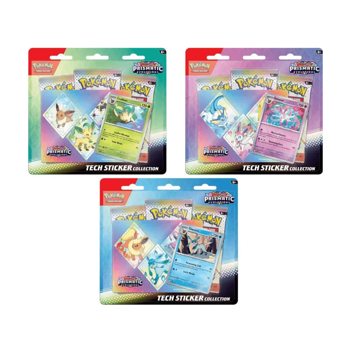 [Pre - Order] Pokémon - Prismatic Evolutions Tech Sticker Collection - EN - SparkLeaf TCG
