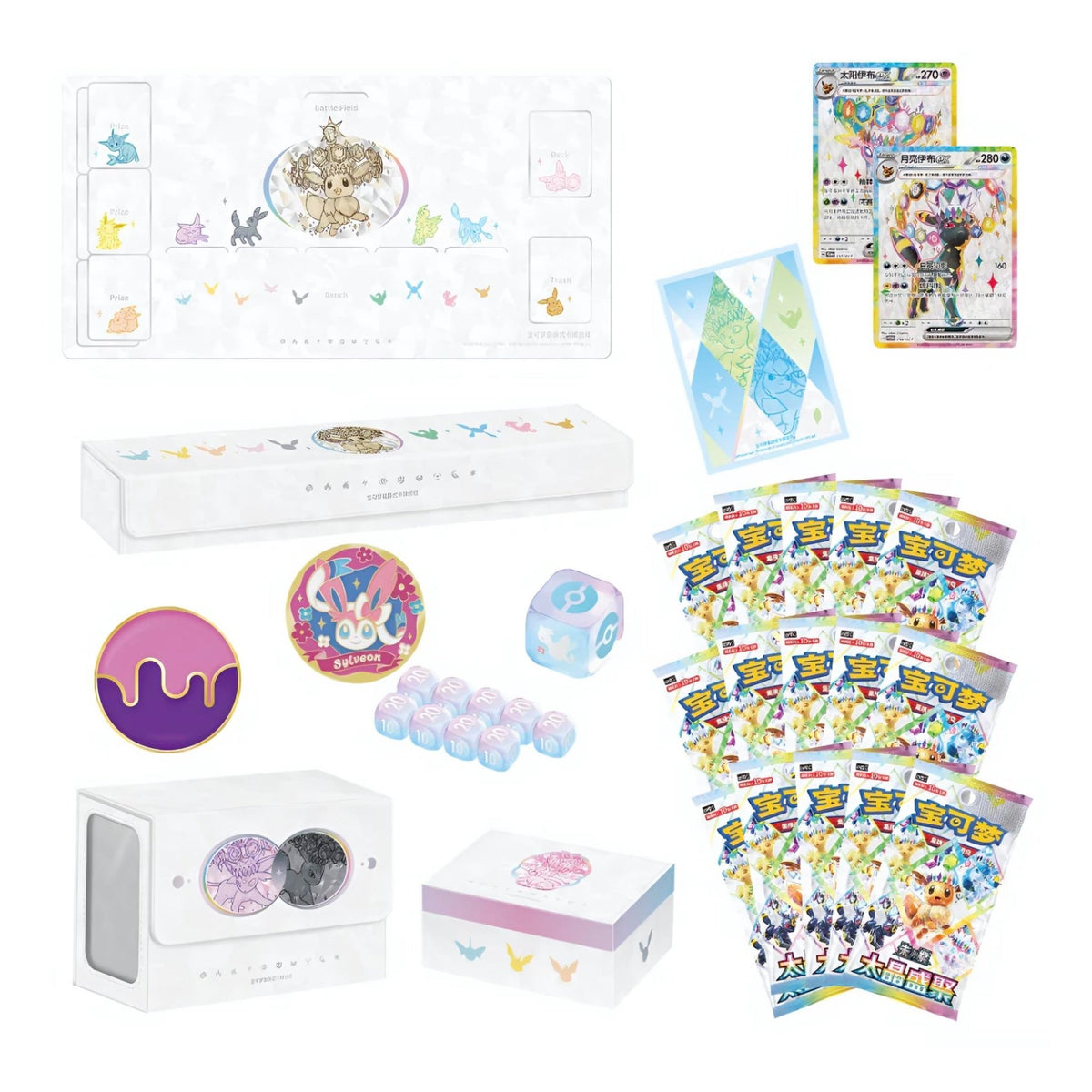 [Pre-Order] Pokémon Terastal Grand Gathering Exclusive Eevelutions Gift Box CSV9.5C - Simplified Chinese - SparkLeaf TCG