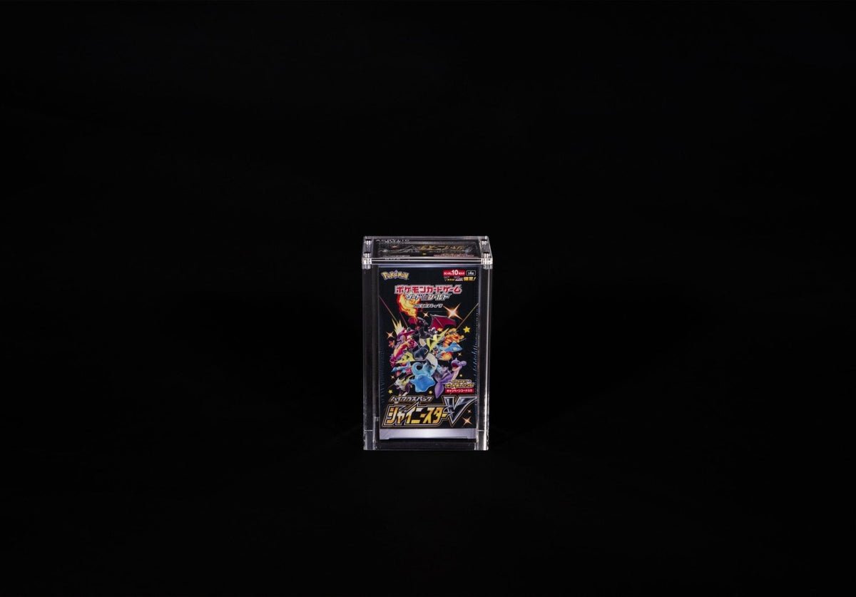The Acrylic Box - Japanese Booster Box (Small) - SparkLeaf TCG