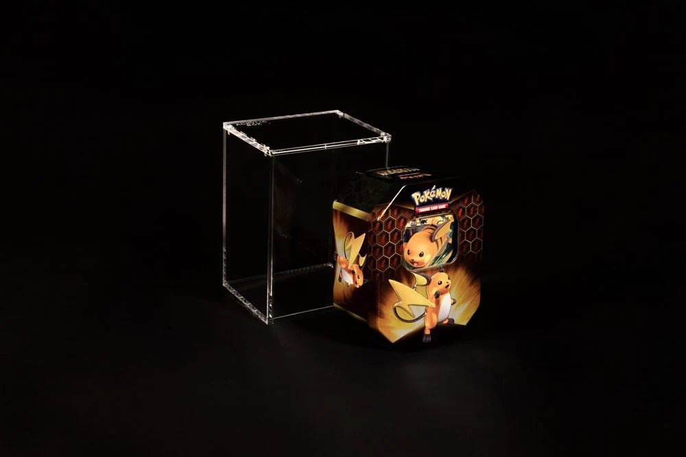 The Acrylic Box - Regular Tin Case - SparkLeaf TCG